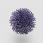 FdS Band 0 Mohair (TW): TW621 Dark Purple
