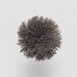FdS Band 0 Mohair (TW): TW320 Rat Grey