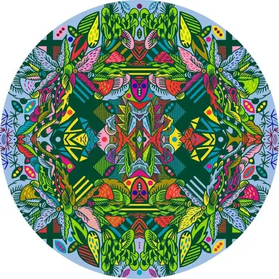 Graphic design of rugs for GASK