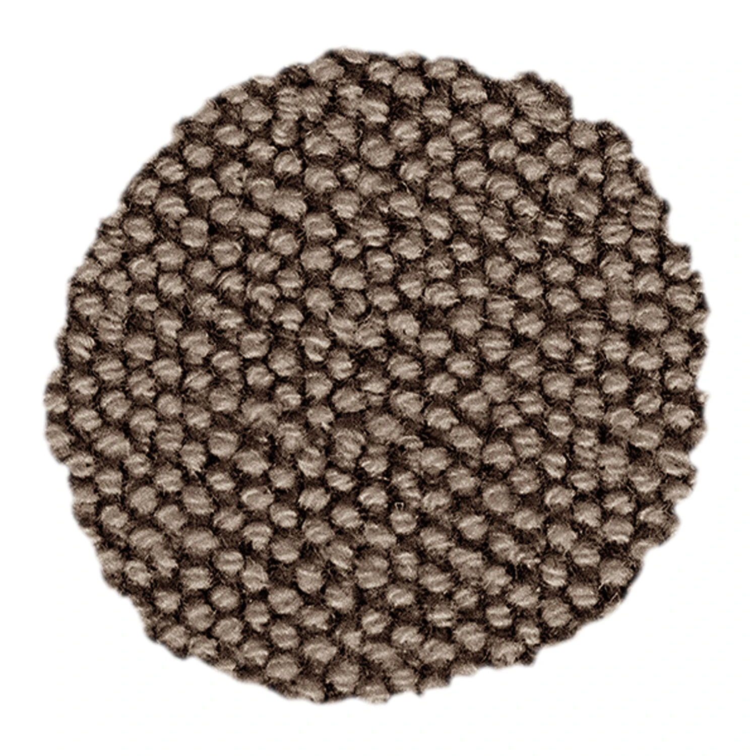 Natural Wool Loop - Briar 6 mm ab 100 366 400 457 500: Rum and Raisin