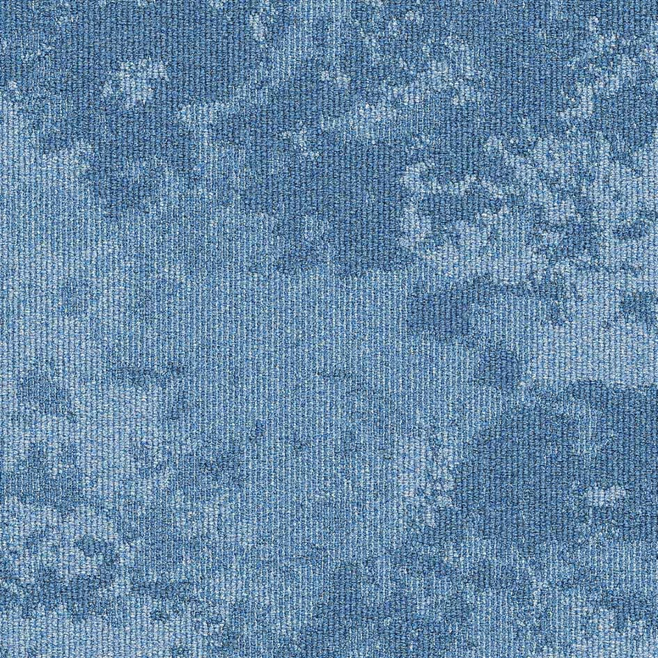 Snowfall Econyl sd BioBase 50x50 cm: 35715 Frozen Blue