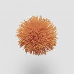 FdS Band 0 Mohair (TW): TW688 Vibrant Orange