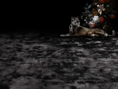 Natural silk carpets