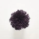 FdS Band 0 Botanical Silk (T): T16 Aubergine