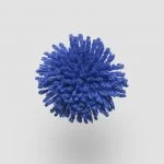 FdS Band 0 New Zealand Wool (W): W225 Bic Blue