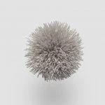 FdS Band 0 Mohair (TW): TW313 Medium Grey