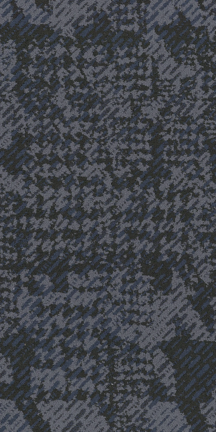 Suited Houndstooth tw sd 50x100 cm: Indigo 79496