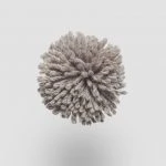 FdS Band 0 New Zealand Wool (W): W764 Aluminium