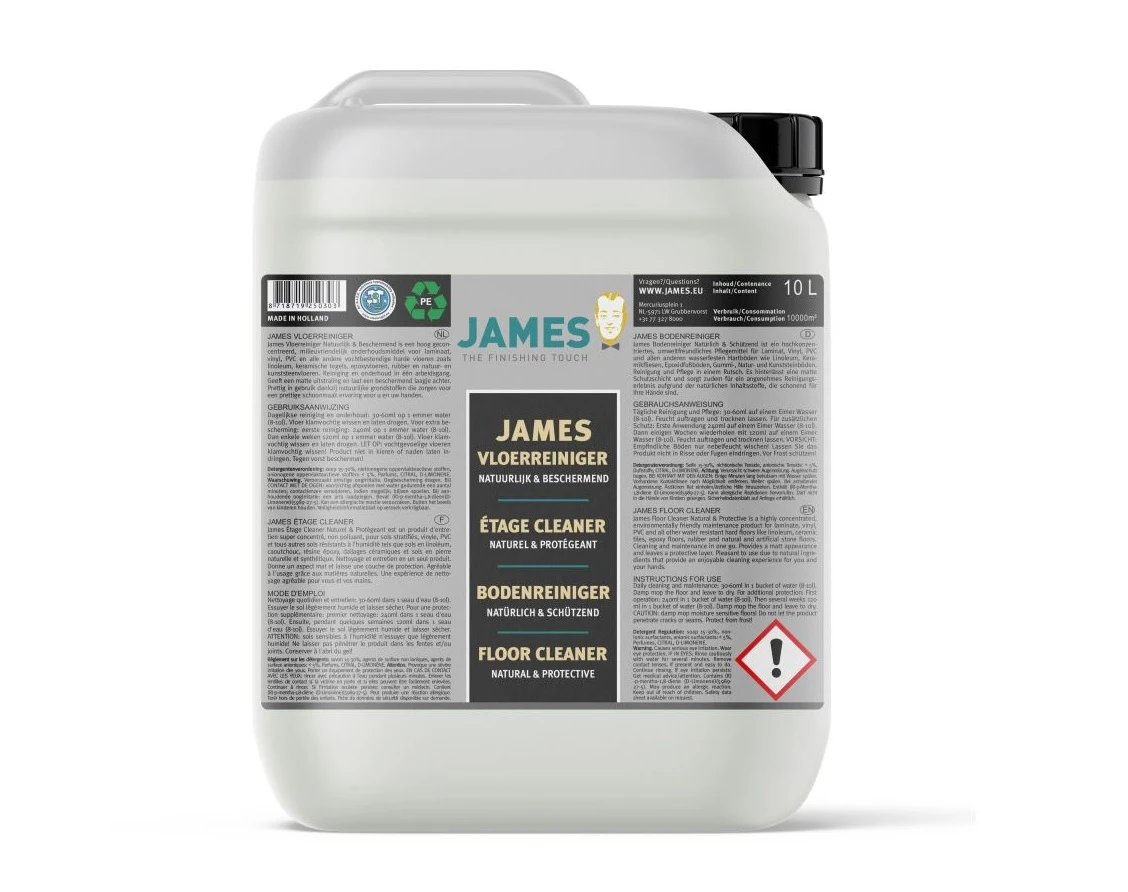 James Floor Cleaner Protect & Restore 10 l: James Floor Cleaner Protect & Restore 10 l