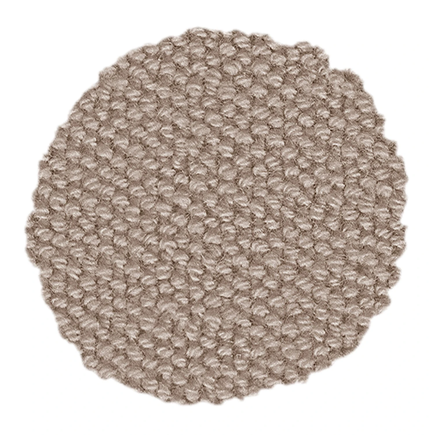 Natural Wool Loop - Briar 6 mm ab 100 366 400 457 500: Flax