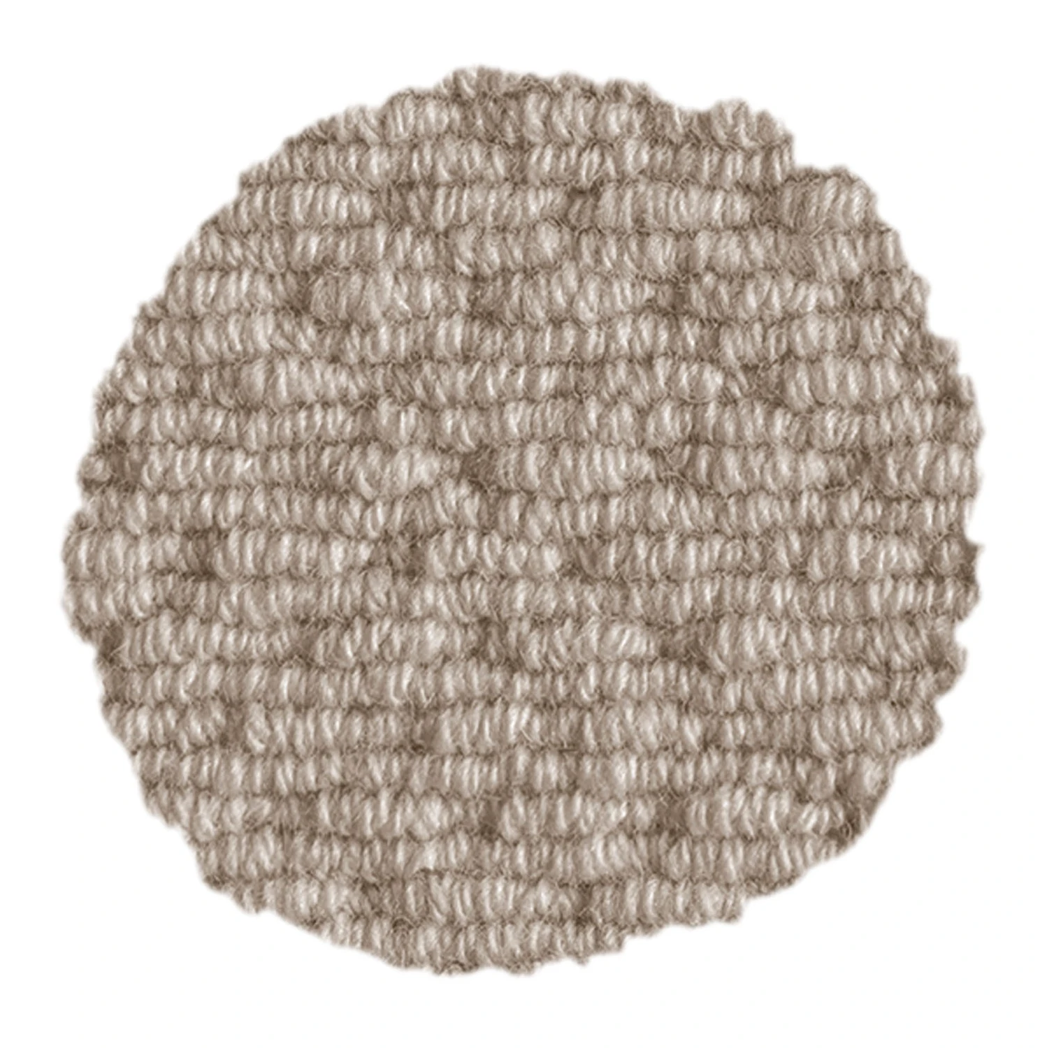 Natural Wool Loop - Bouclé 6 mm ab 100 366 400 457 500: Sandcastle