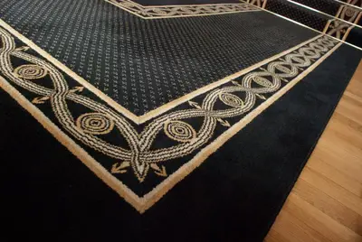 Axminster carpets = woven hotel carpets