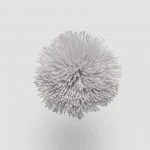 FdS Band 0 Mohair (TW): TW601 Cloud Grey