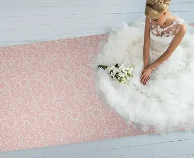 Wedding runners with individual design