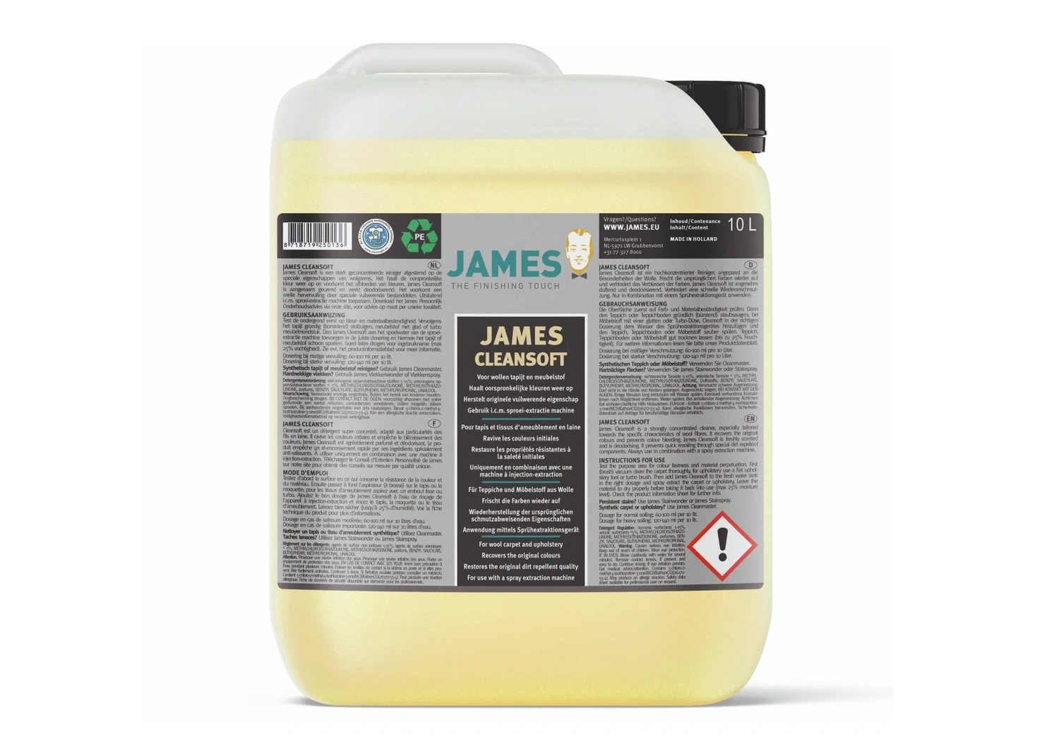 James Cleansoft 10 l: James Cleansoft 10 l