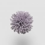 FdS Band 0 New Zealand Wool (W): W630 Lavander