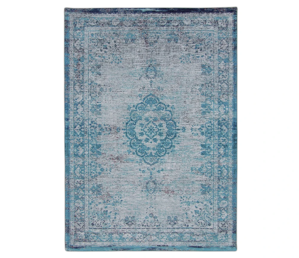 Fading World Medallion ltx 200x280 cm: 8255 Grey Turquosie