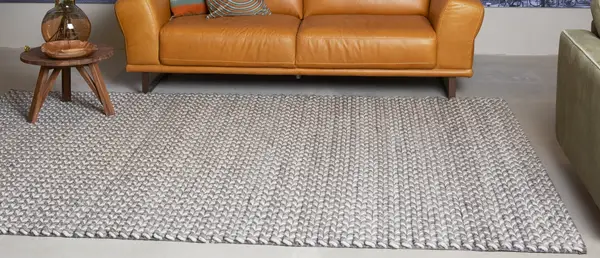 Luxury rugs are often made from natural materials.