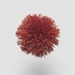 FdS Band 0 Mohair (TW): TW680 Red
