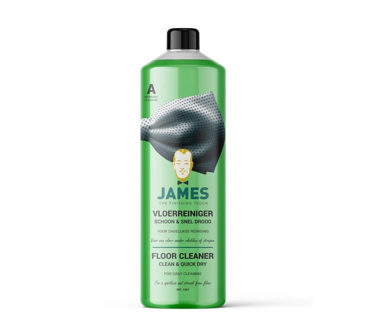 James Floor Cleaner Clean & Quick Dry 1000 ml: James Floor Cleaner Clean & Quick Dry 1000 ml